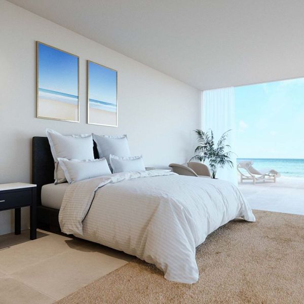 Hanse Excellence Microstripe Duvet Cover
